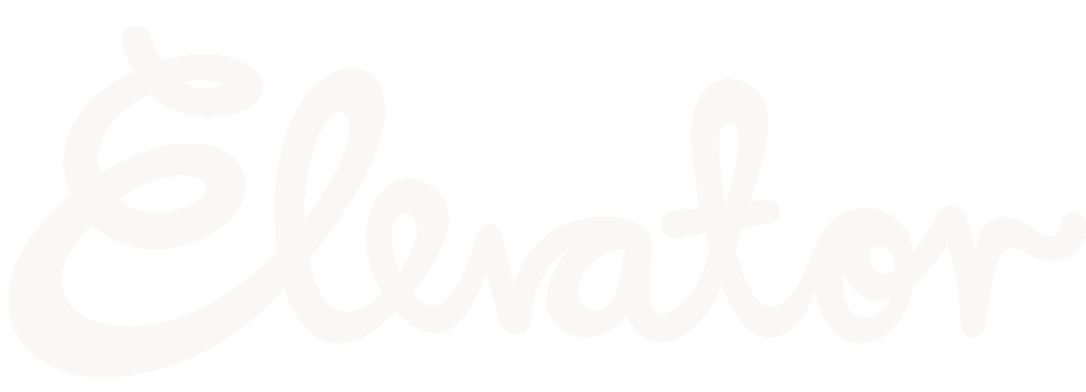 Elevator Logo in white