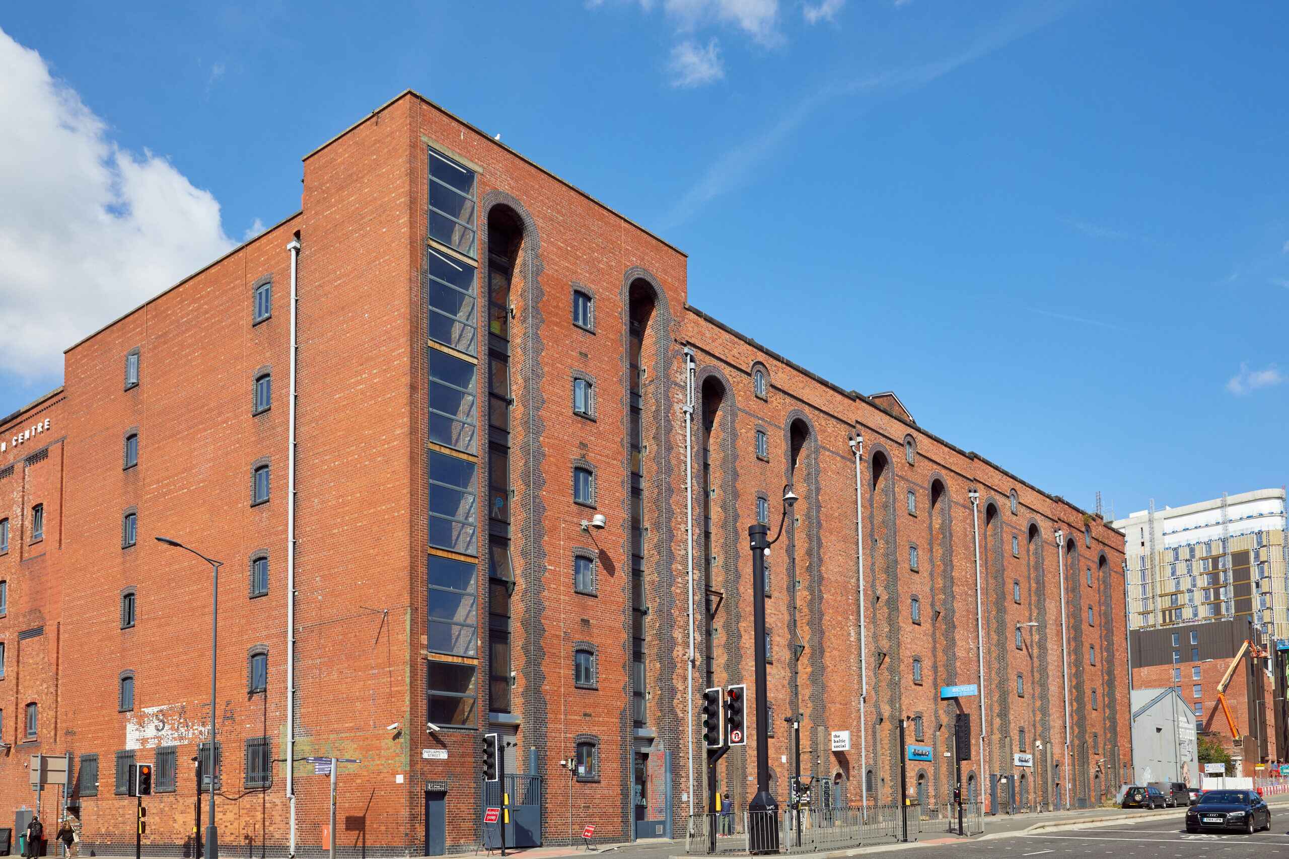 Elevator Studios external commercial building in Liverpool