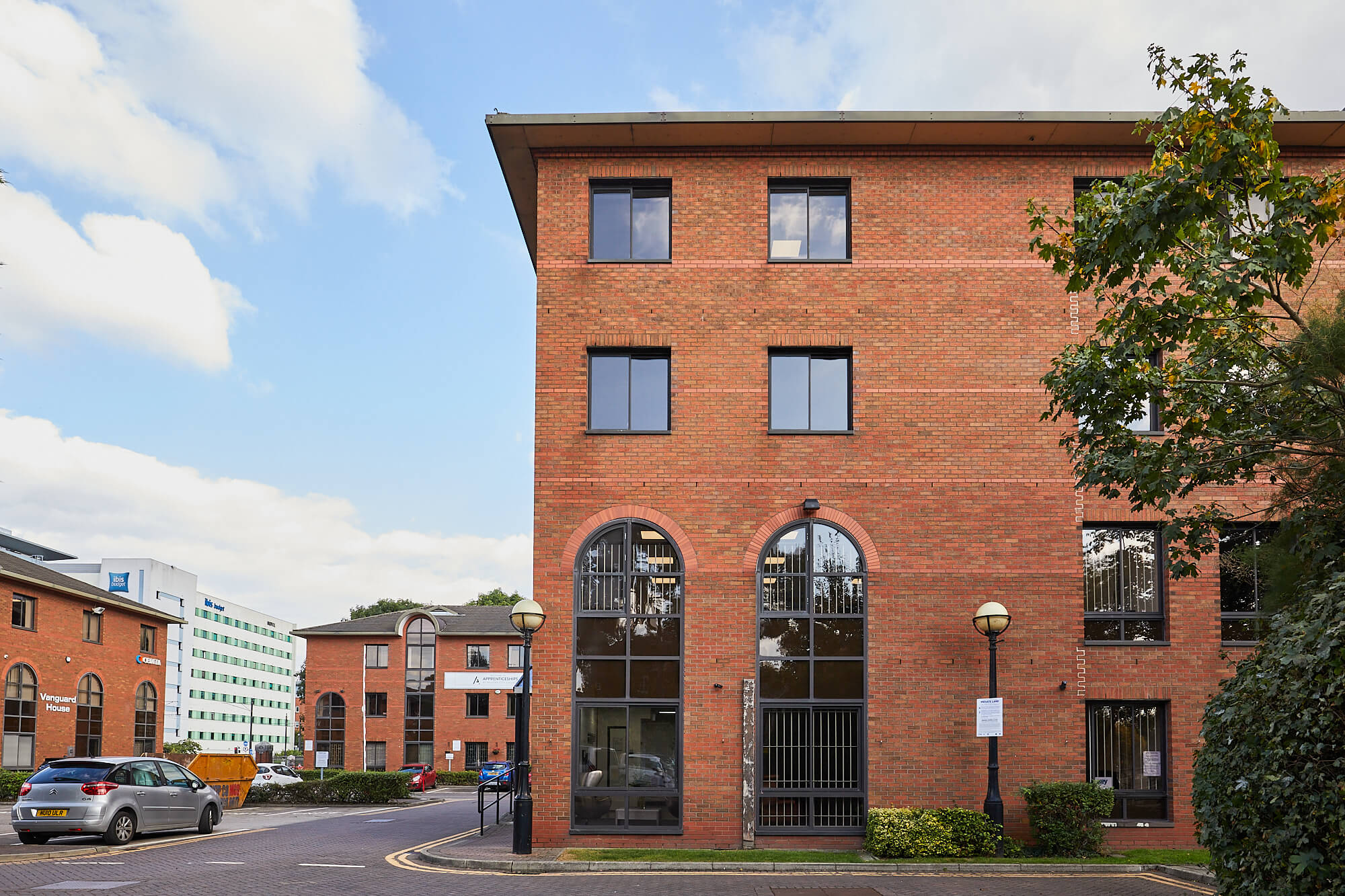 The Junction Salford Quays office space exterior shot of building